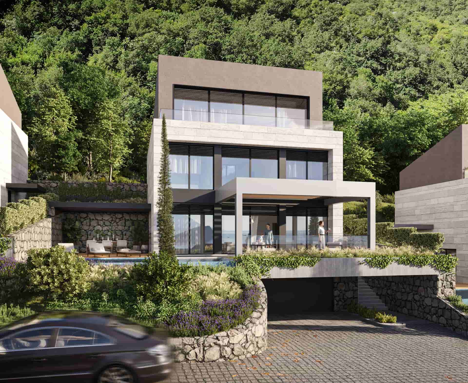 Luxurios five-bedroom Villa with views of the Bay