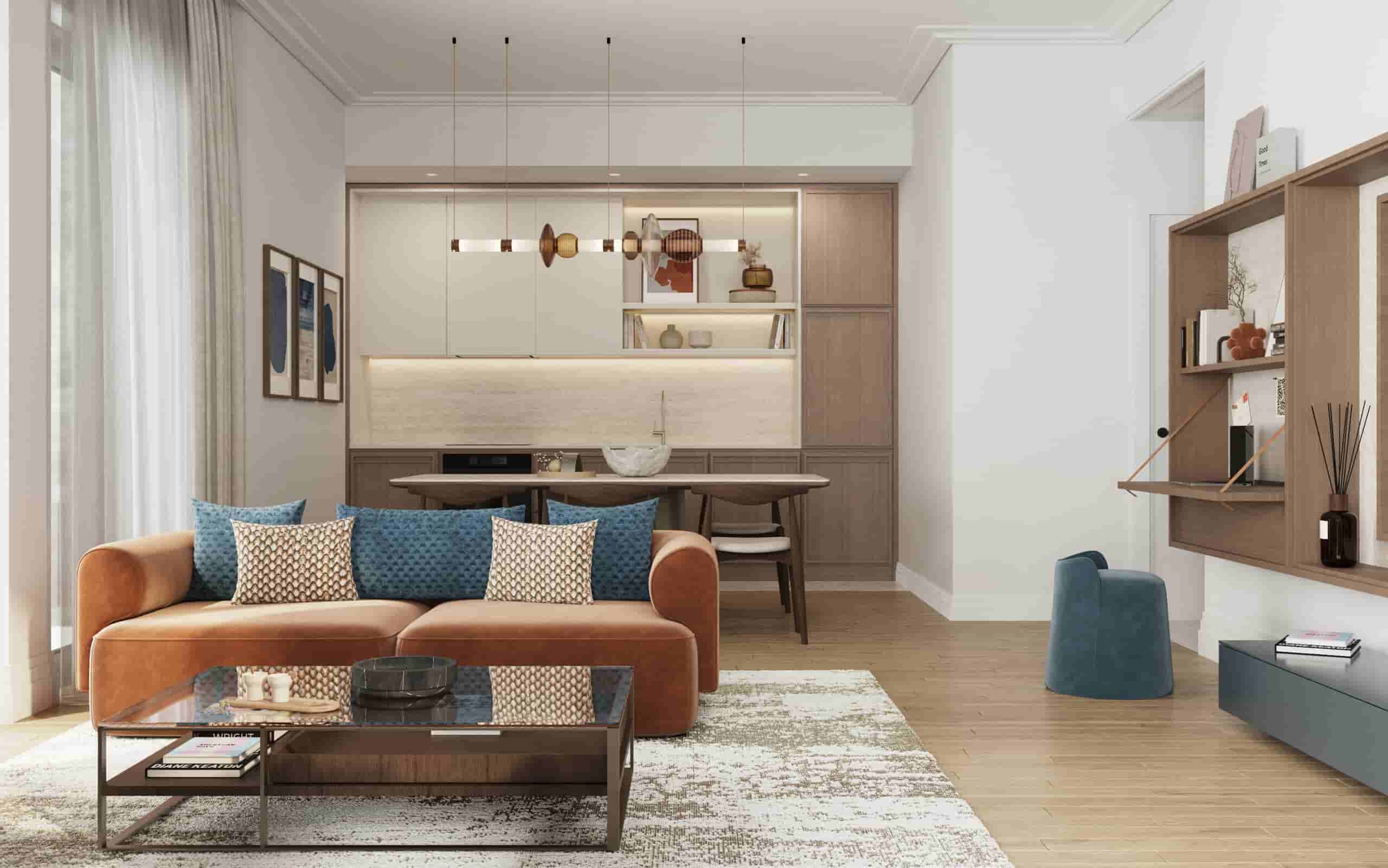 Two-bedroom apartment in the newest neighborhood in the heart of Porto Montenegro