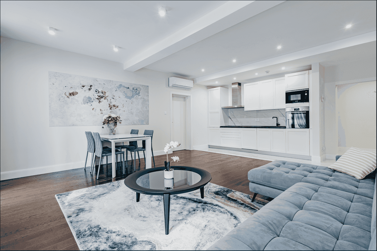 Three-bedroom apartment near Portonovi 