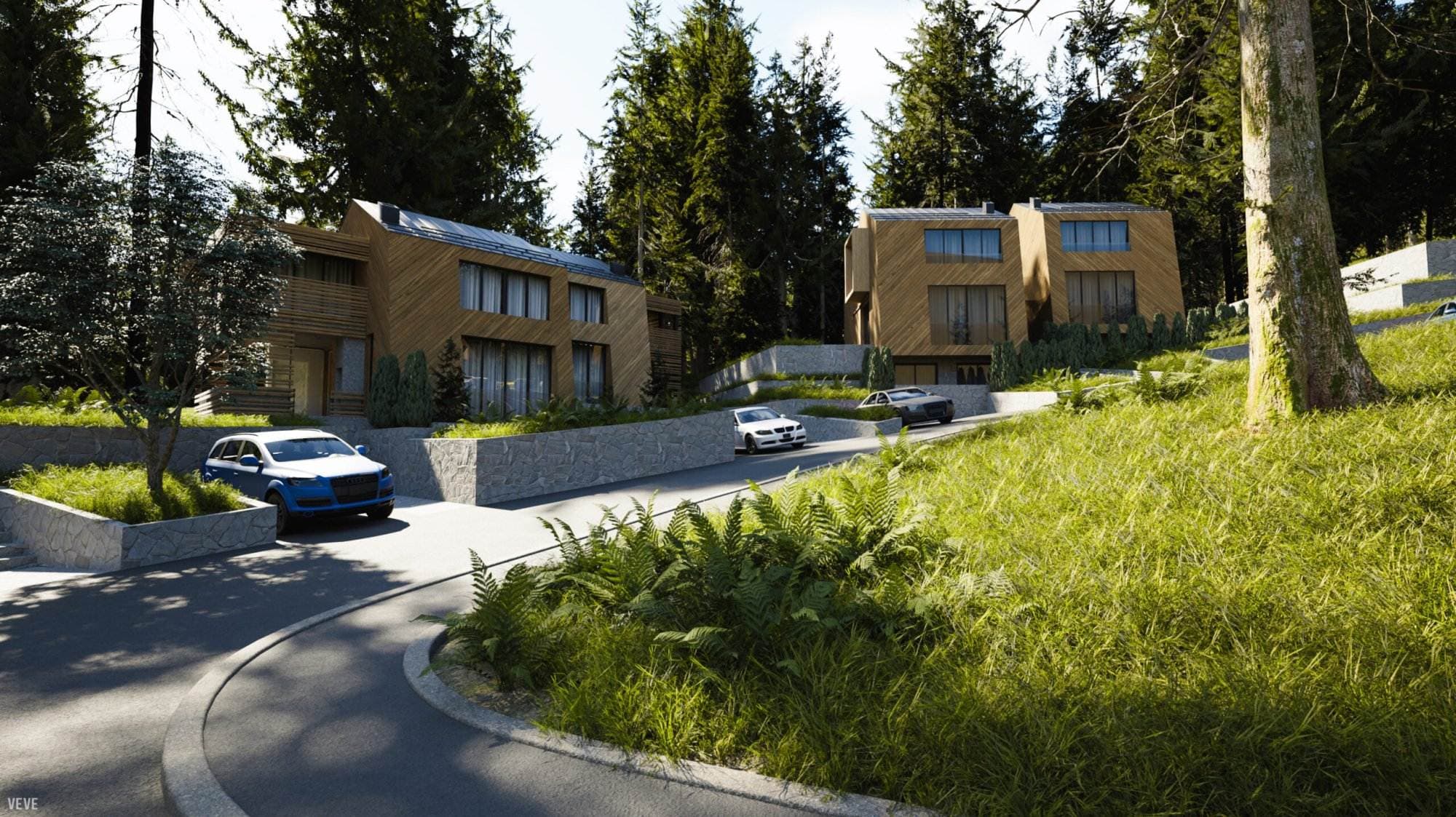New project in the north of Montenegro (Kolasin) – 10 luxury villas with apartments for sale