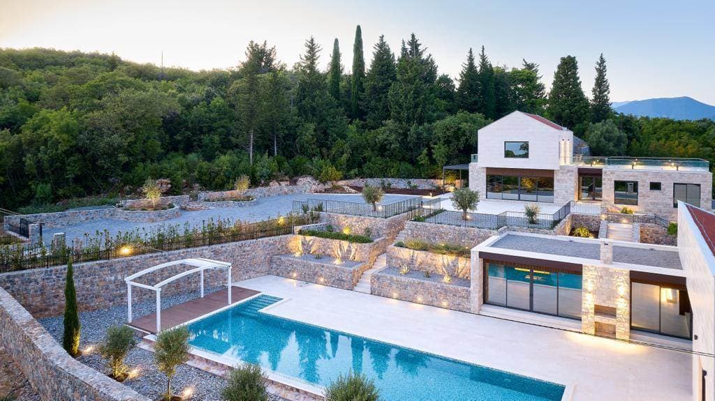 An exceptional sea view Villa Estate in the heart of Montenegro’s Lustica Peninsula