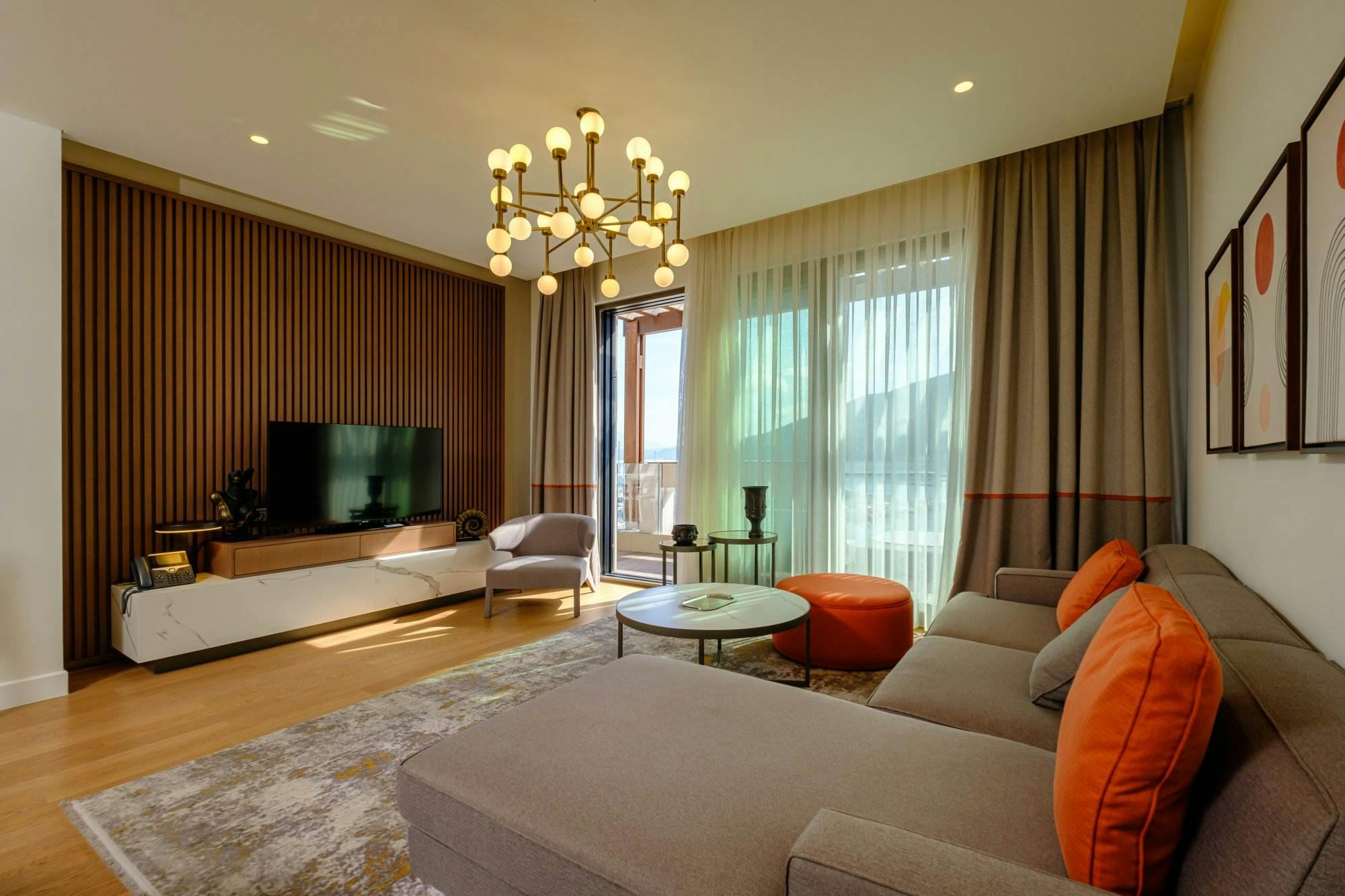 Modern two-bedrooms apartment at Marina residence, Portonovi