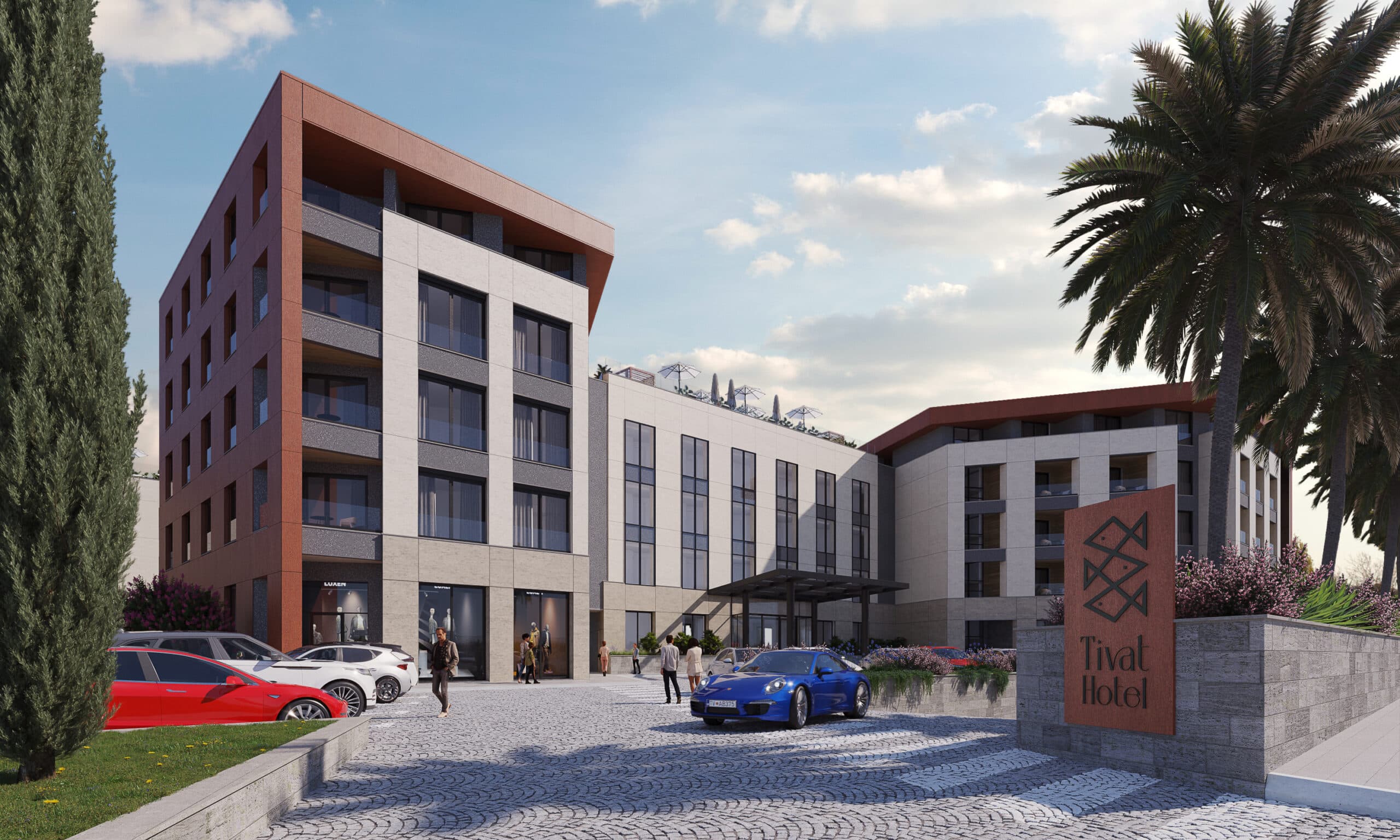 Two-bedroom apartment available for sale in the new Luxury 5* Hotel Tivat and Residences