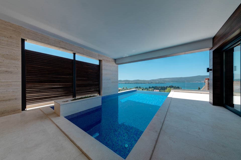 Stylish Villa in Tivat with Pool and Panoramic Terrace  