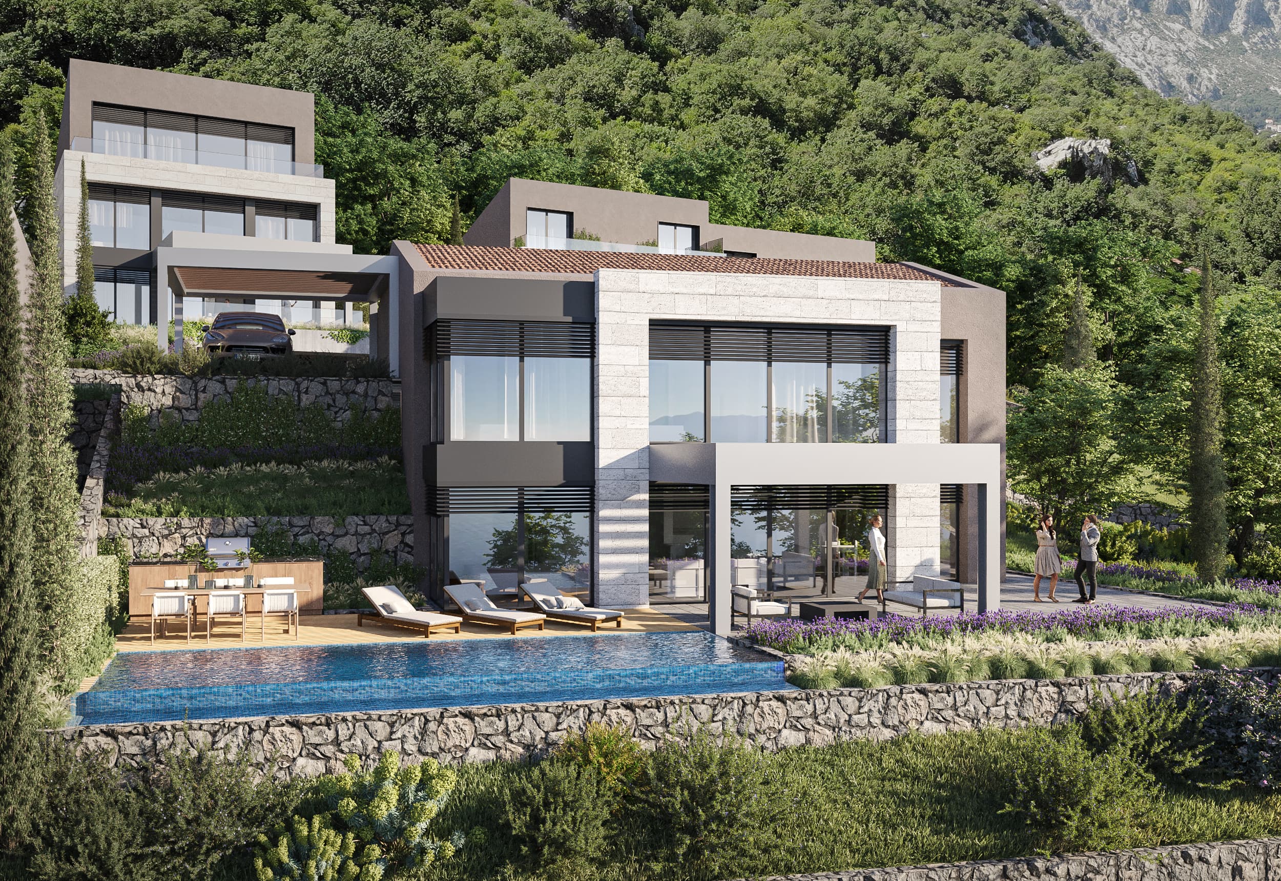 Five-bedroom Villa with spectacular Bay views