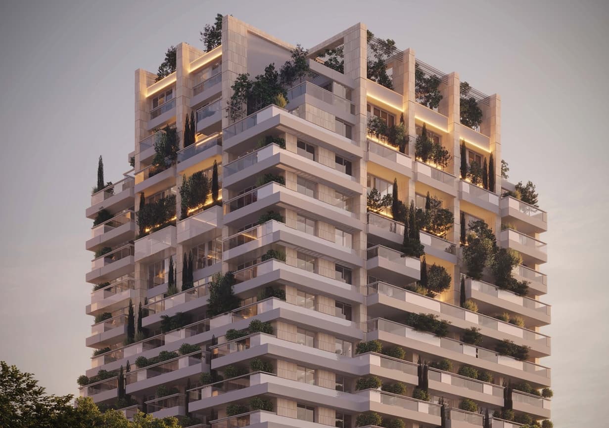 Luxurious two bedrooms apartment with the sea view at the beachfront complex in Budva
