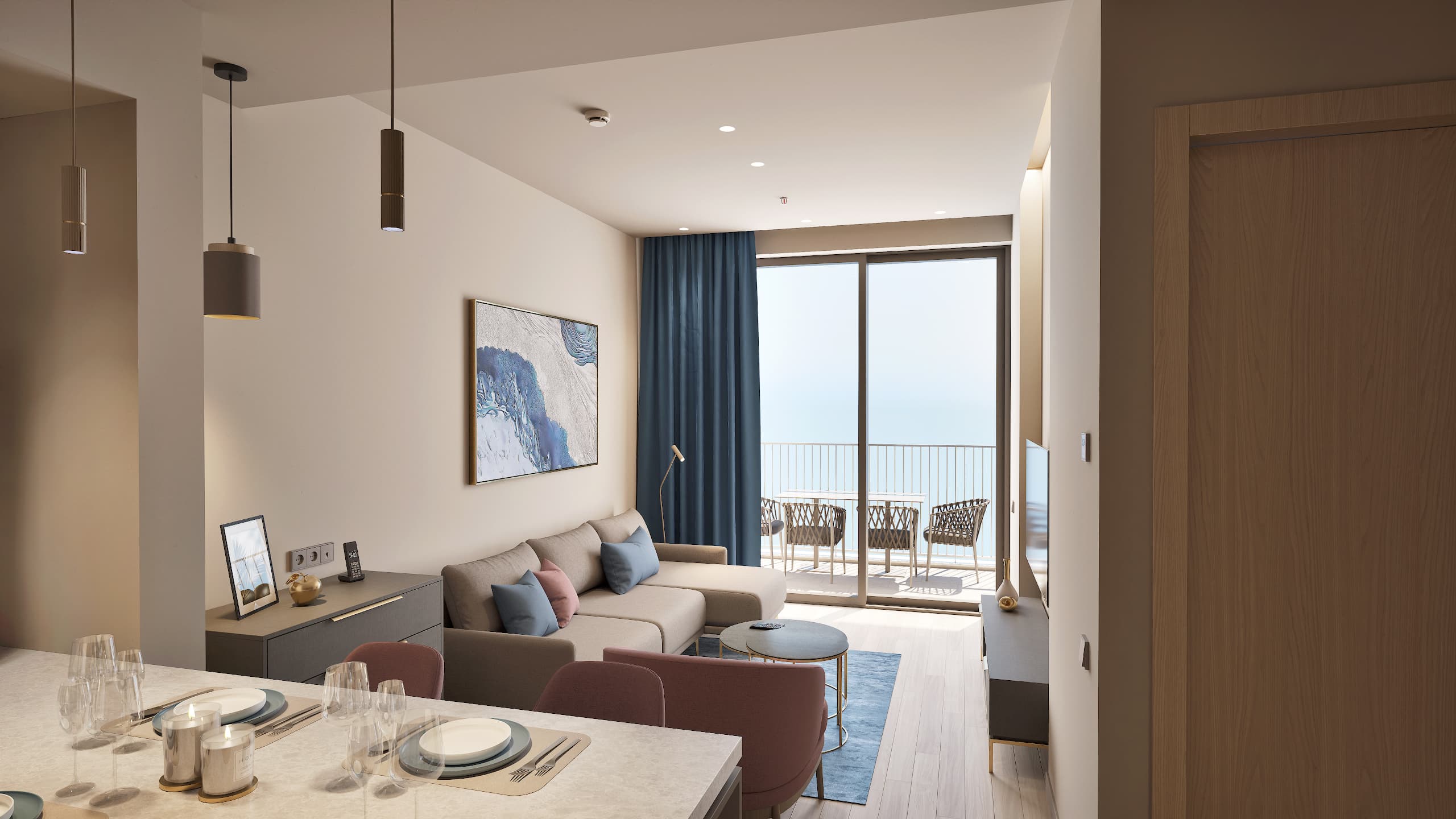 Elegant Three-Bedroom Seaview Branded Residence In Melia     