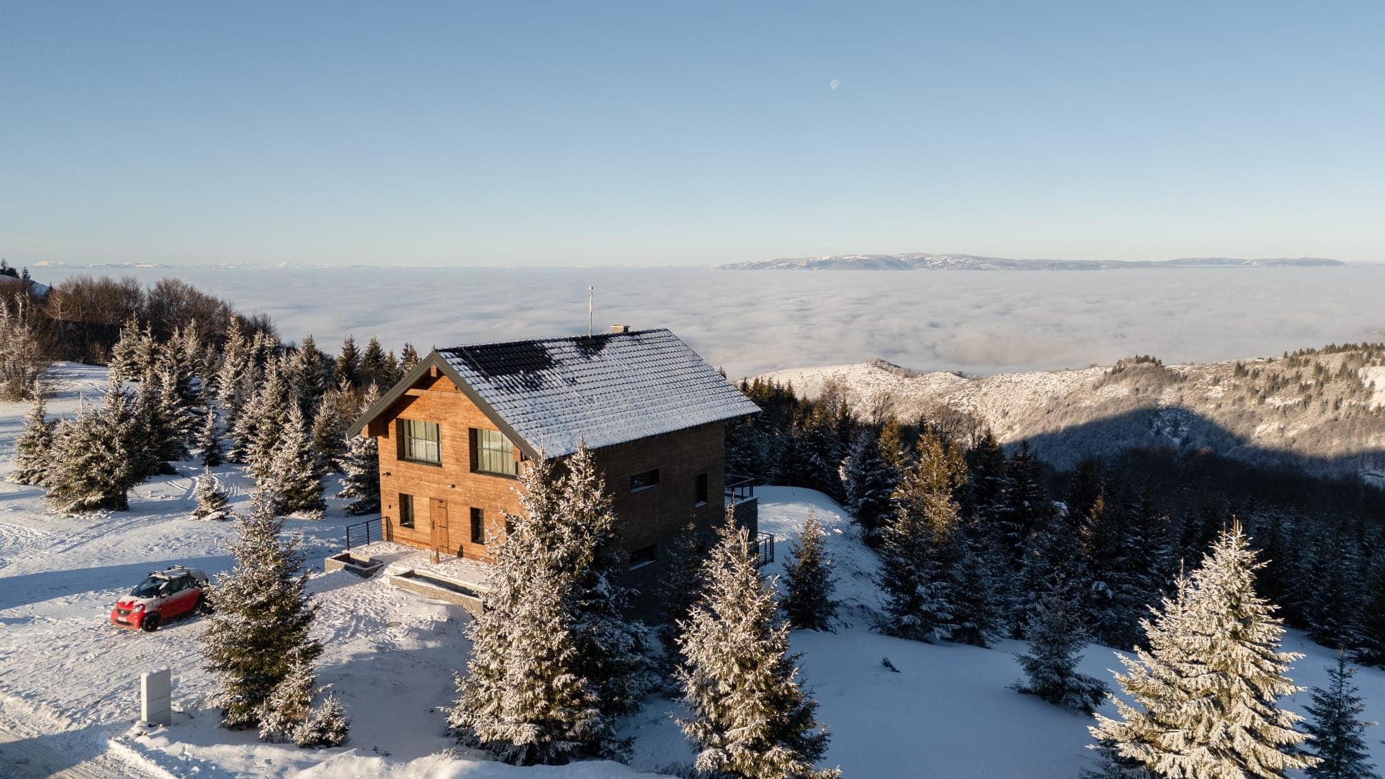 Дизайнерский горный шале на Копаонике