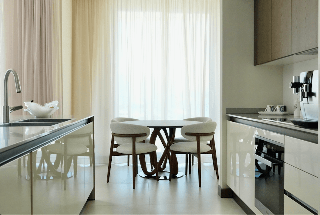 Luxury two-bedroom apartment in Portonovi Marina Village